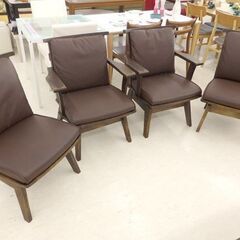 千歳市/恵庭市 大塚家具 ダイニング 6点セット イス4脚 ベンチ1脚 ダイニングセット テーブル