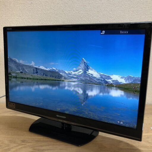 2013年製　SHARP  AQUOS LC-24K9  液晶テレビ 24V型