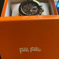 Folli Follieフォリフォリ クロノグラフ クオーツ腕時計 WF8Y053ZEK-BK　 - 板橋区