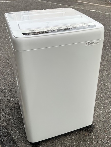 【RKGSE-758】特価！Panasonic/5kg/全自動洗濯機/NA-F50B12J/中古/2018年製/当社より近隣地域無料配達