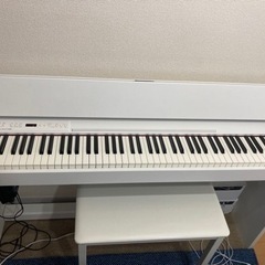 【美品】電子ピアノRoland F-140R-WH