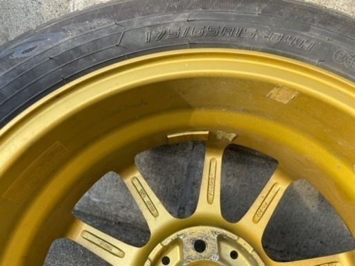 タイヤ、ホイール 175/65R15 84H 夏タイヤ アルミホイール 値下げ