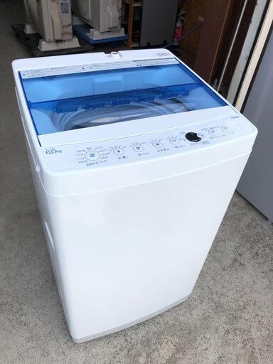 【動作保証あり】Haier ハイアール 2019年 JW-C60FK 6.0kg 洗濯機【管理KRS455】