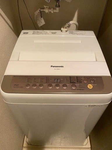 きむ様お取り置きPanasonic NA-F70PB10 全自動洗濯機　7.0kg　2017年製