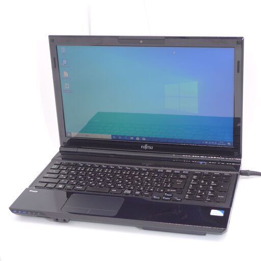 中古良品 新品爆速SSD 15.6型 ノートパソコン 富士通 AH42/J Pentium 4GB DVDマルチ 無線 Bluetooth カメラ Windows10 Office