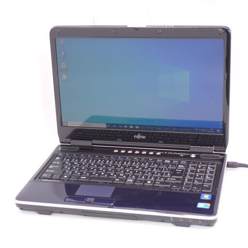 中古良品 新品爆速SSD 日本製 15.6型 青 ノートパソコン 富士通 NF/G70 Core i5 4GB Blu-ray 無線 Wi-Fi有 Windows10 Office