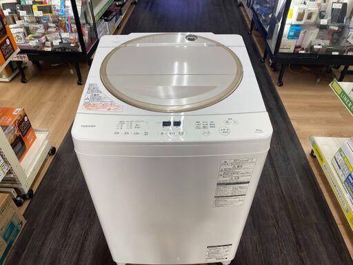 【安心の6か月保証！！】TOSHIBAから 全自動洗濯機  10.0kg 2017年製 をご紹介！！