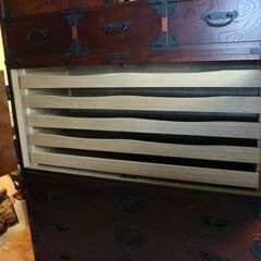 着物収納お探しなら！美品 筑後民芸家具 焼き印有 定価約30万 和箪笥 着物箪笥 民芸箪笥 前欅 鍵無し