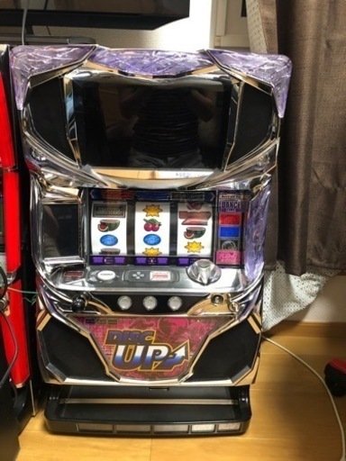 スロット実機→DISK UP ピンクパネル