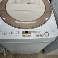 J1175 6ヶ月保証付き！ SHARP シャープ 7kg洗濯機 ES-GE7A 2017年製 動作