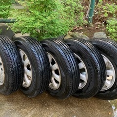 バリヤマ！　ヨコハマタイヤ GEOLANDAR SUV 4本　➕スペアタイヤ1本