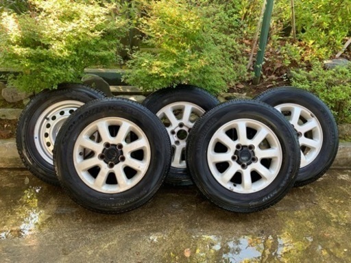 バリヤマ！ ヨコハマタイヤ GEOLANDAR SUV オンライン 4本 ➕スペア  