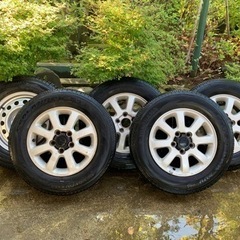 バリヤマ！　ヨコハマタイヤ GEOLANDAR SUV 4本　➕スペアタイヤ1本