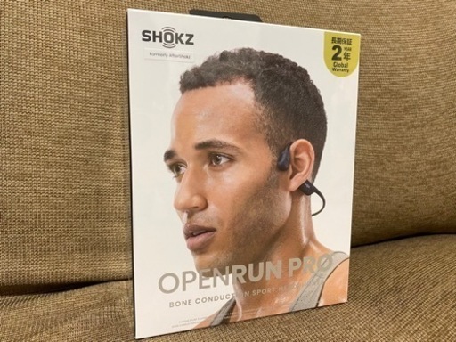 【新品未開封】骨伝導イヤホンshokz OPENRUN PRO