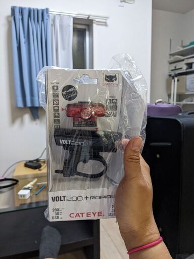 Panther ロードバイクと新品の自転車用ライト