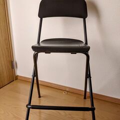 IKEA  //  折りたたみ式ハイチェア【ブラック】FRANK...