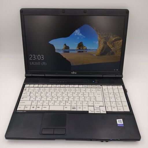 富士通　第3世代Core i7搭載 メモリ8G　高速SSD240G　CD/DVD読み書き Wifi対応　15.6インチ　#15017AAD
