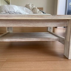 【最終値下げ】1/19まで掲載【美品】unico MANOA(マノア) ローテーブル W750