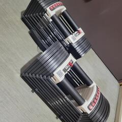 ②　クイックダンベル 可変式ダンベル 40.5kg×2セット