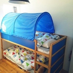 子供用2way2段ベッド，ロフトベッド