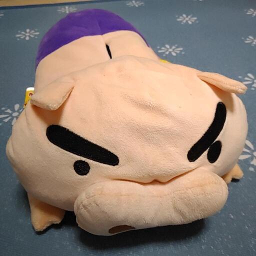 クレヨンしんちゃんのぶりぶりざえもんティッシュ入れ