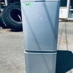 601番 三菱✨ノンフロン冷凍冷蔵庫✨MR-P15X-S‼️