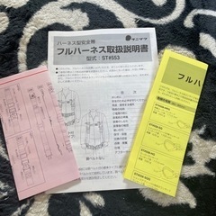 タニザワフルハーネスランヤード付き