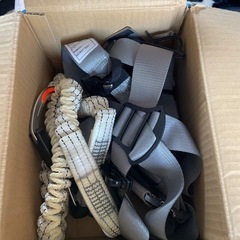 タニザワフルハーネスランヤード付き