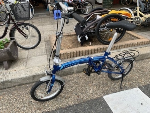 ✔️✔️DAHON GEMINI 折りたたみ 14インチ フレーム アルミ 青 軽い
