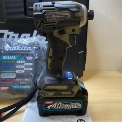 中古 マキタ　TD001G 40V インパクト　オリブ　セット