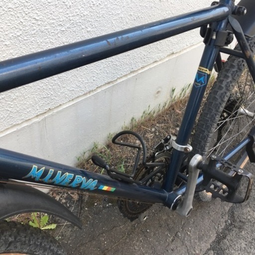 ミネルバ 自転車 チャリ 26インチ ギヤ付 MINERVA