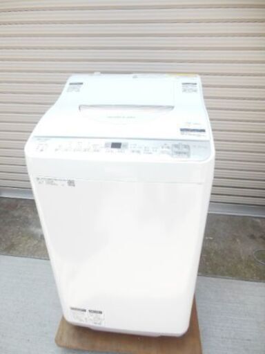 SHARP　洗濯機　ES-TX5C　2019年製　中古品