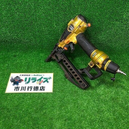 日立工機 N3804HMF 高圧タッカ38㎜※圧力調整不可【市川行徳店】【店頭取引限定】【ジャンク】ITQWG4MEG7BB