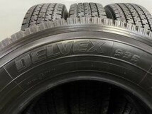 TOYO DELVEX 935 195/80R15 107/105N LT 15インチ スタッドレス 4本 2021年製 バリ溝 ハイエース キャラバン等　(MTK235) クレジットカード QRコード決済可能