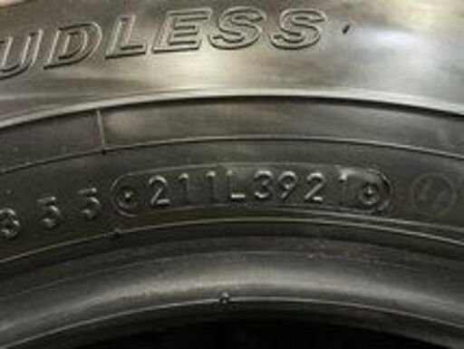 TOYO DELVEX 935 195/80R15 107/105N LT 15インチ スタッドレス 4本 2021年製 バリ溝 ハイエース キャラバン等　(MTK235) クレジットカード QRコード決済可能