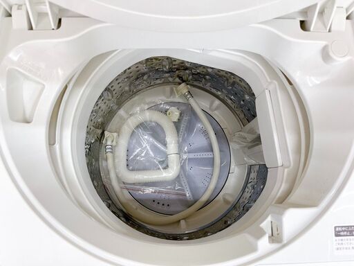 【近隣配達＆設置OK】 SHARP シャープ　洗濯機　4.5K　ES-GE4C　2019年製　G062