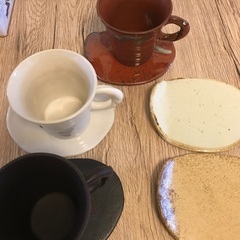 コーヒーカップとトレー