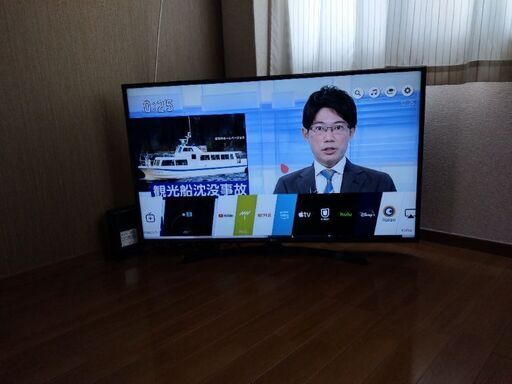 4Kスマート液晶テレビ55型LG55UK6300PJF