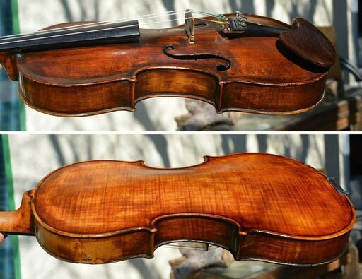 【選定分類：III-⑨オールド・ファクトリーメード・仏蘭西】Violin Attributed to ALDRIC,1831●国内修復・セッティング・調整未済●試奏可