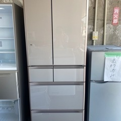 日立ノンフロン冷凍冷蔵庫　R-XG5100G. 16年製　