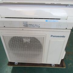 K03263　パナソニック　中古エアコン　主に6畳用　冷2.2kw／暖2.5kw