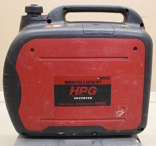 WAKITA ワキタ MEIHO インバーター発電機 HPG1600i (D4411amwxY) インバータ発電機 ガソリン エンジン式 全長430mm×全幅252mm×全高400mm