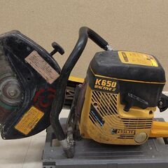 PARTNER　パートナー　k650　active エンジンカッター　コンクリートカッター　現場 (D4413awxY)
