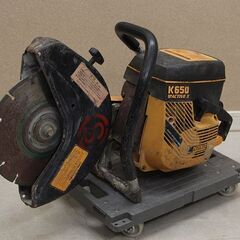 PARTNER　パートナー　k650　active エンジンカッター　コンクリートカッター　現場 (D4413awxY)