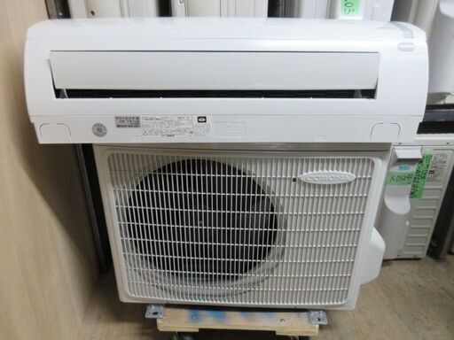 K03266　コロナ　中古エアコン　主に6畳用　冷2.2KW／暖2.5KW