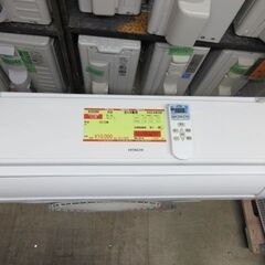 K03269　日立　中古エアコン　主に6畳用　冷2.2KW／暖2.2KW