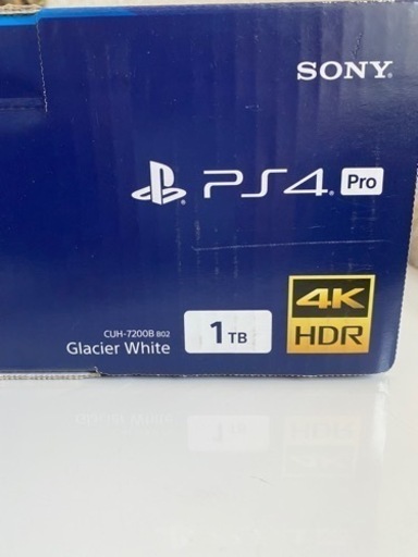 PS4 Pro グレイシャーホワイト 1TB CUH-7200B BO2