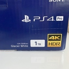 PS4 Pro グレイシャーホワイト 1TB CUH-7200B...