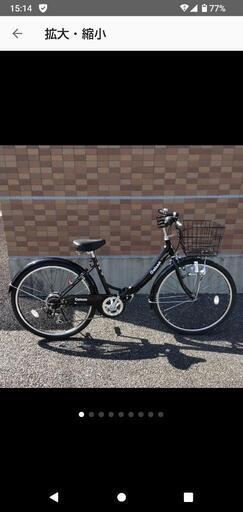 折りたたみ自転車　ノーパンクタイヤ！