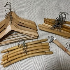 木製ハンガー4種　20＋